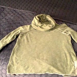 Free People Beach green top size Mp